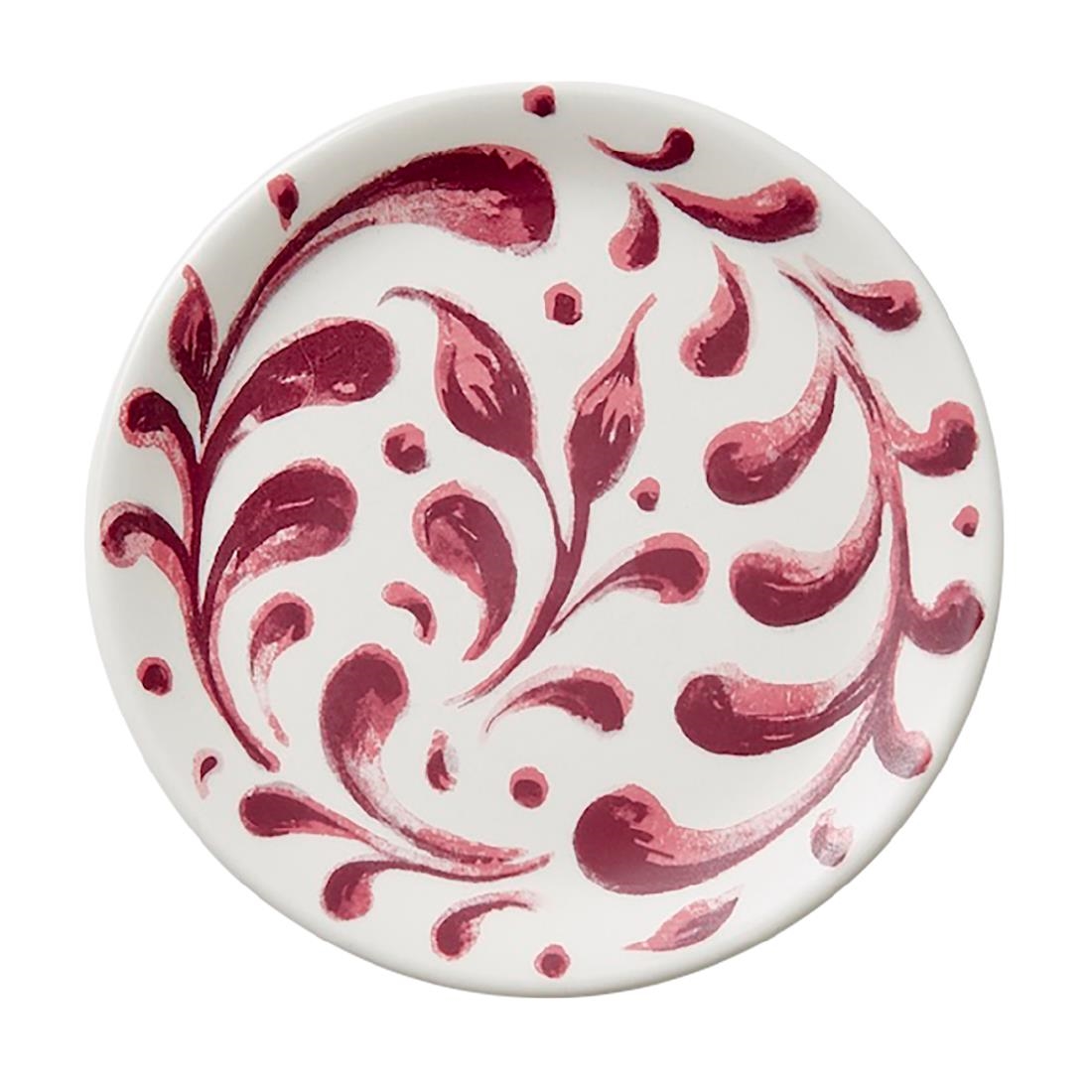 Steelite Messina Coupe Plates Pink 152.5mm 12 Pack (VV5190)