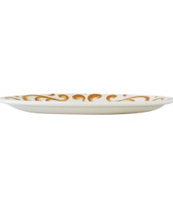 Steelite Messina Coupe Plates Amber 252.5mm 12 Pack (VV5194)