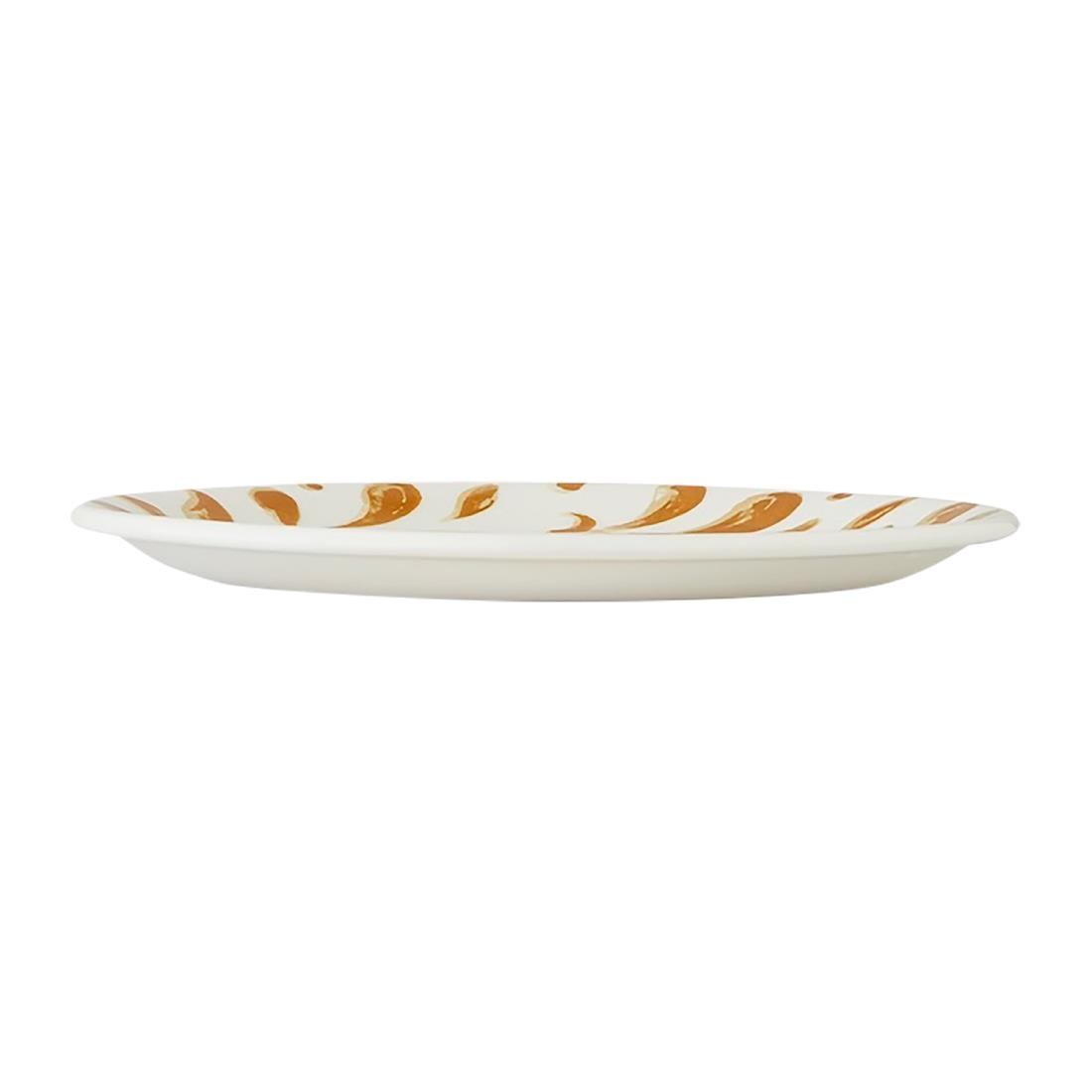 Steelite Messina Coupe Plates Amber 202.5mm 12 Pack (VV5195)