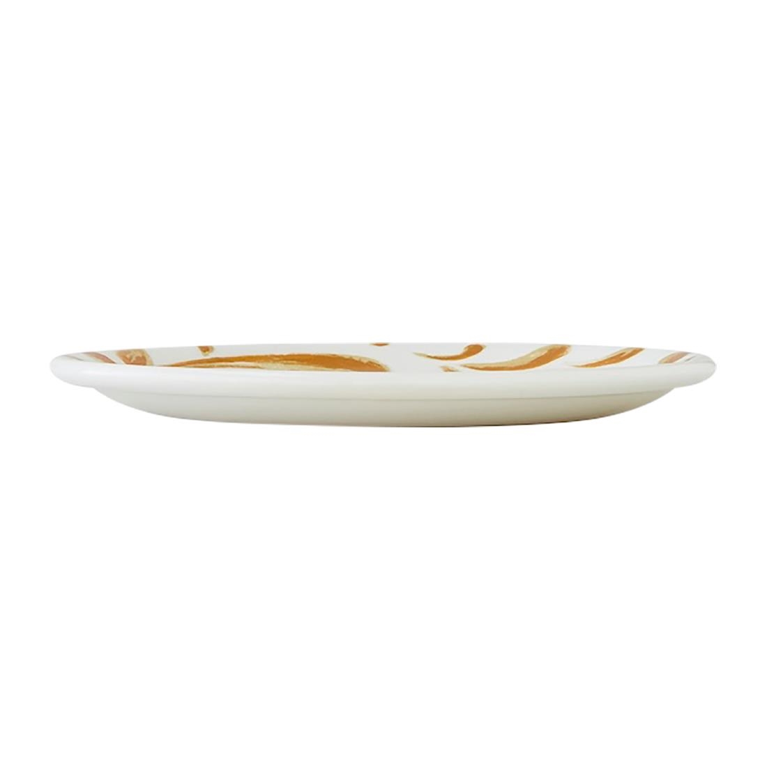 Steelite Messina Coupe Plates Amber 152.5mm 12 Pack (VV5196)