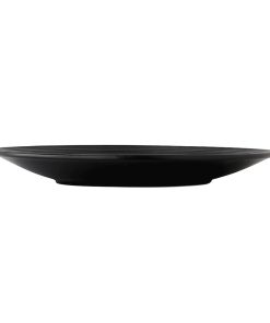 Steelite Concorde Coupe Plates Noir 230mm 12 Pack (VV5244)