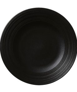 Steelite Concorde Coupe Plates Noir 202.5mm 12 Pack (VV5245)