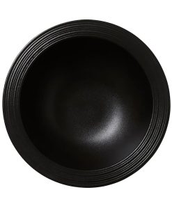 Steelite Concorde Oatmeal Bowls Noir 165mm 12 Pack (VV5250)