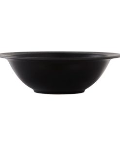 Steelite Concorde Oatmeal Bowls Noir 165mm 12 Pack (VV5250)