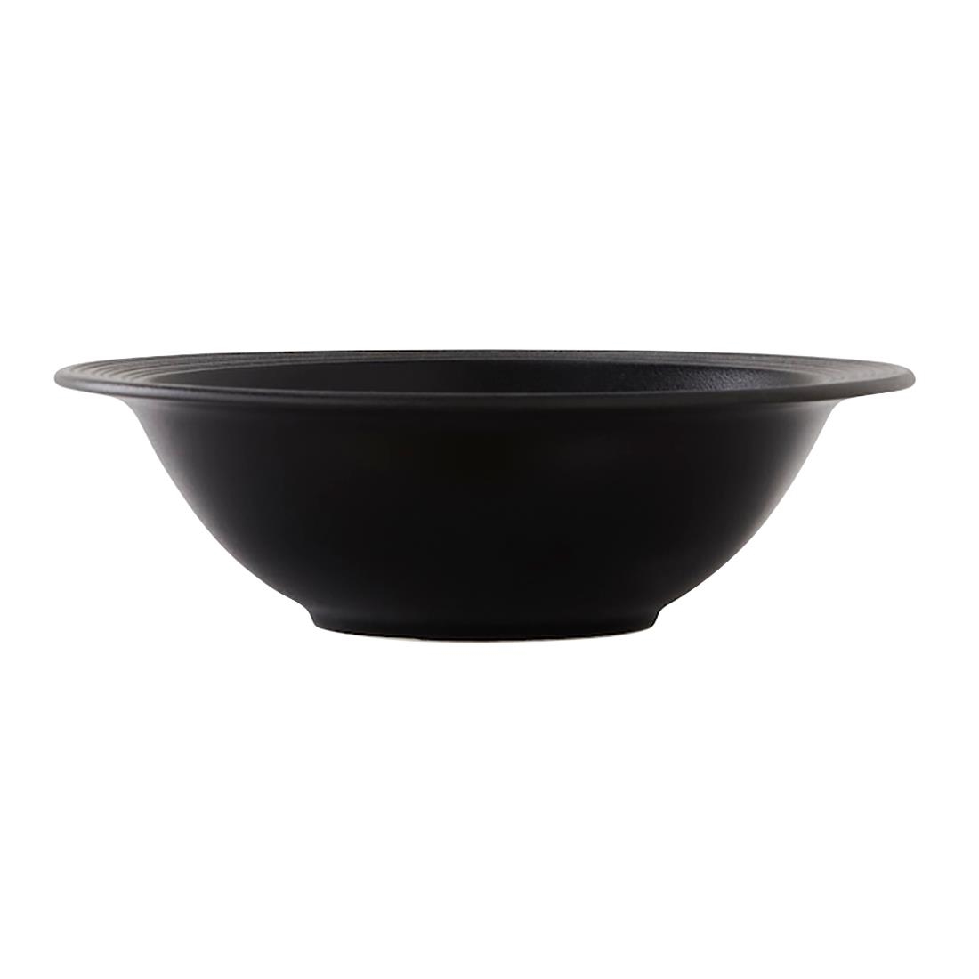 Steelite Concorde Oatmeal Bowls Noir 165mm 12 Pack (VV5250)