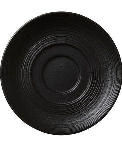 Steelite Concorde Saucers Noir 152.5mm 12 Pack (VV5251)