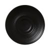 Steelite Concorde Saucers Noir 117.5mm 12 Pack (VV5252)