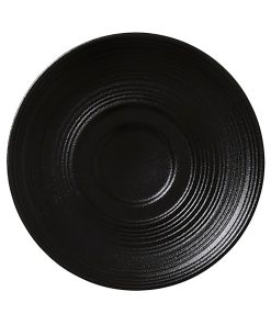 Steelite Concorde Saucers Noir 117.5mm 12 Pack (VV5252)