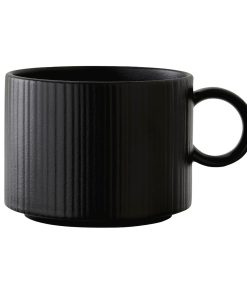 Steelite Concorde Can Cups Noir 340ml 12 Pack (VV5253)