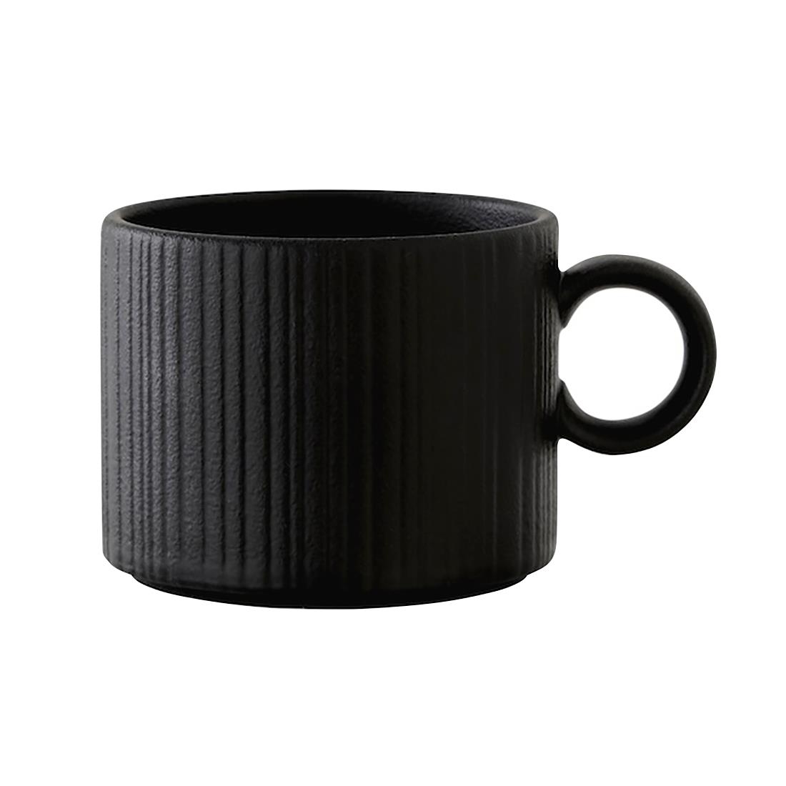 Steelite Concorde Can Cups Noir 85ml 12 Pack (VV5255)