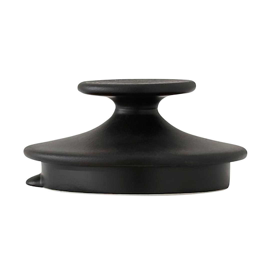 Steelite Concorde Lids for Beverage Pots VV5259 Noir 12 Pack (VV5260)