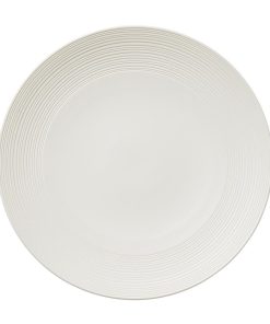 Steelite Concorde Coupe Plates Blanc 280mm 12 Pack (VV5263)
