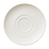 Steelite Concorde Saucers Blanc 117.5mm 12 Pack (VV5273)