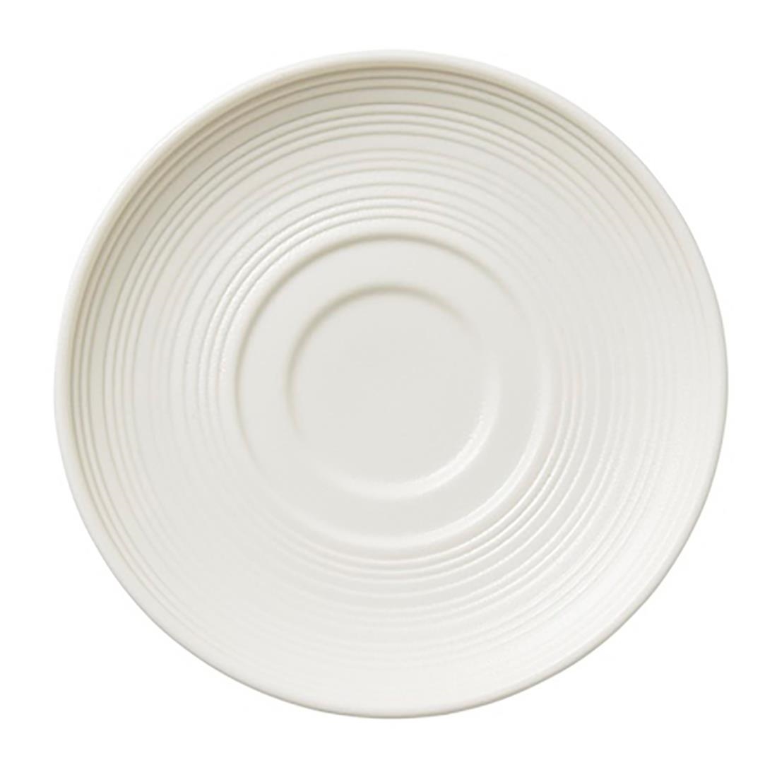 Steelite Concorde Saucers Blanc 117.5mm 12 Pack (VV5273)