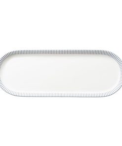 William Edwards Celestine Coupe Oblong Trays 253x93mm 12 Pack (VV5322)