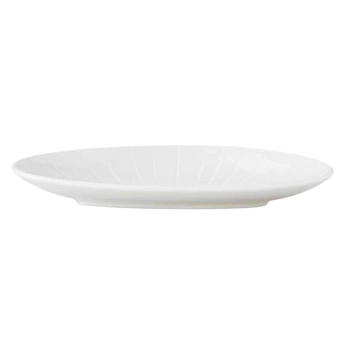 Steelite Alina Oval Coupe Plates 280mm 6 Pack (VV5323)