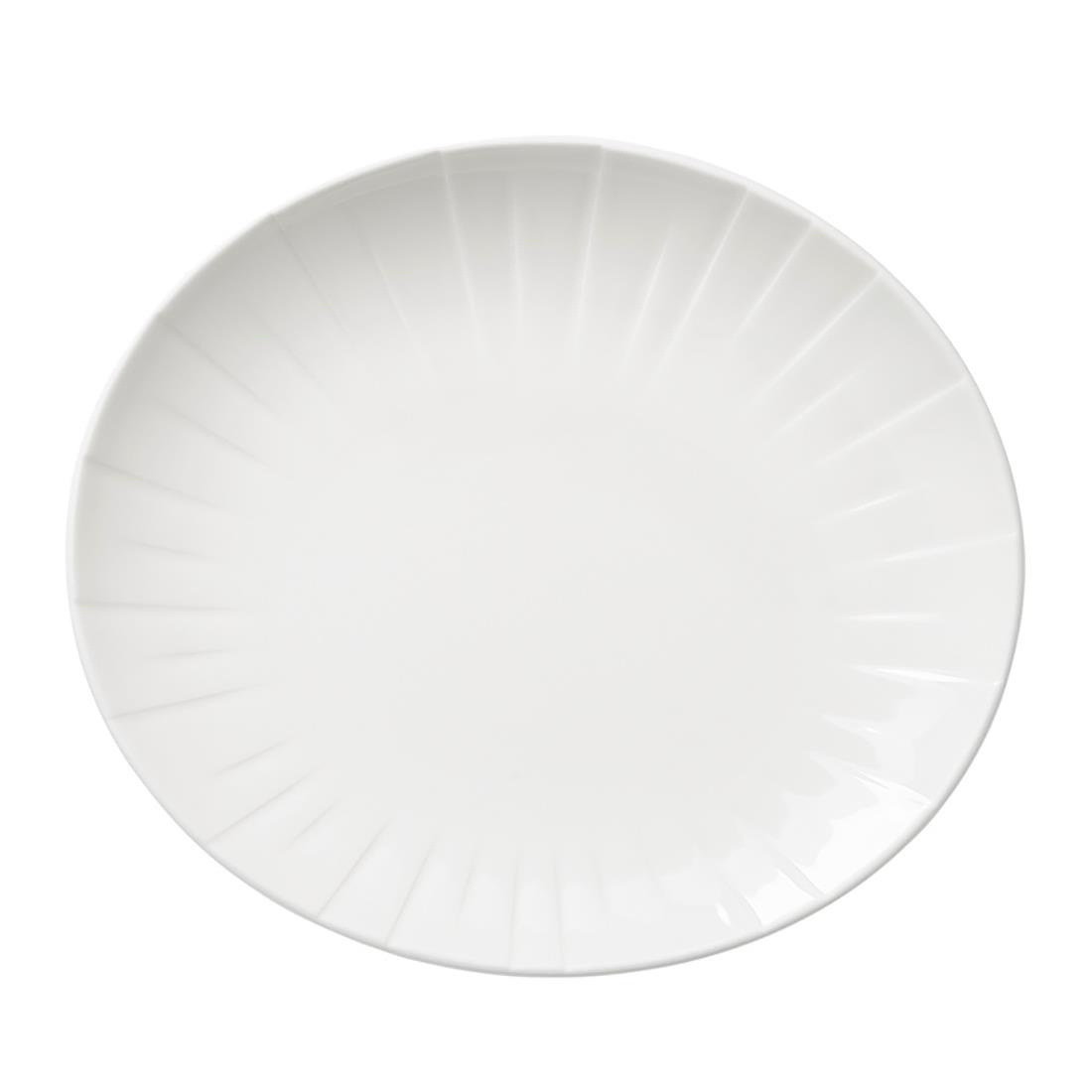 Steelite Alina Oval Coupe Plates 230mm 12 Pack (VV5324)