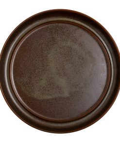 Steelite Off Grid Studio Fire Plates Timber 230mm 24 Pack (VV5352)