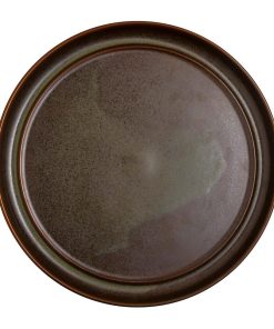 Steelite Off Grid Studio Fire Plates Timber 260mm 12 Pack (VV5353)
