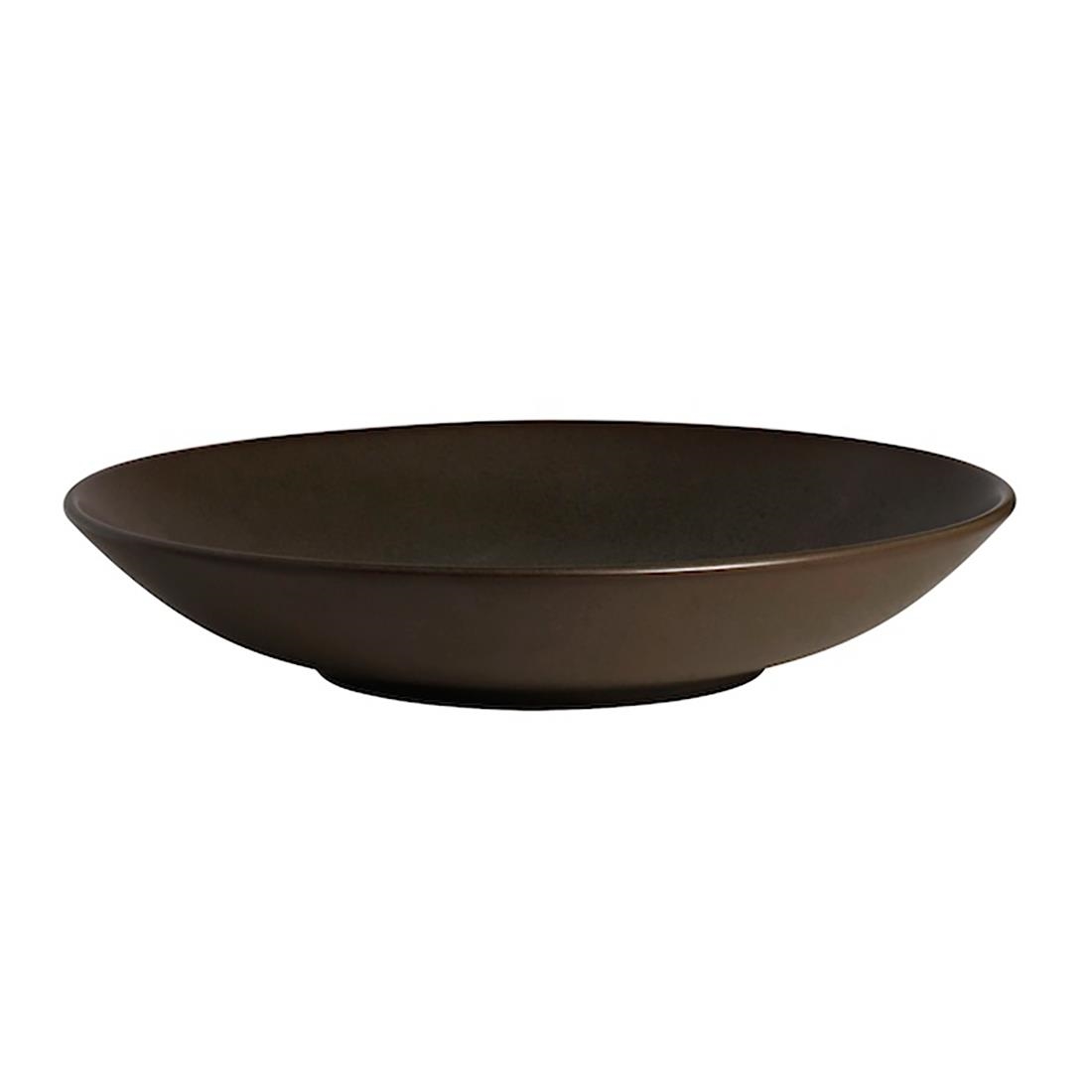 Steelite Off Grid Studio Fire Deep Coupe Plates Timber 235mm 24 Pack (VV5356)