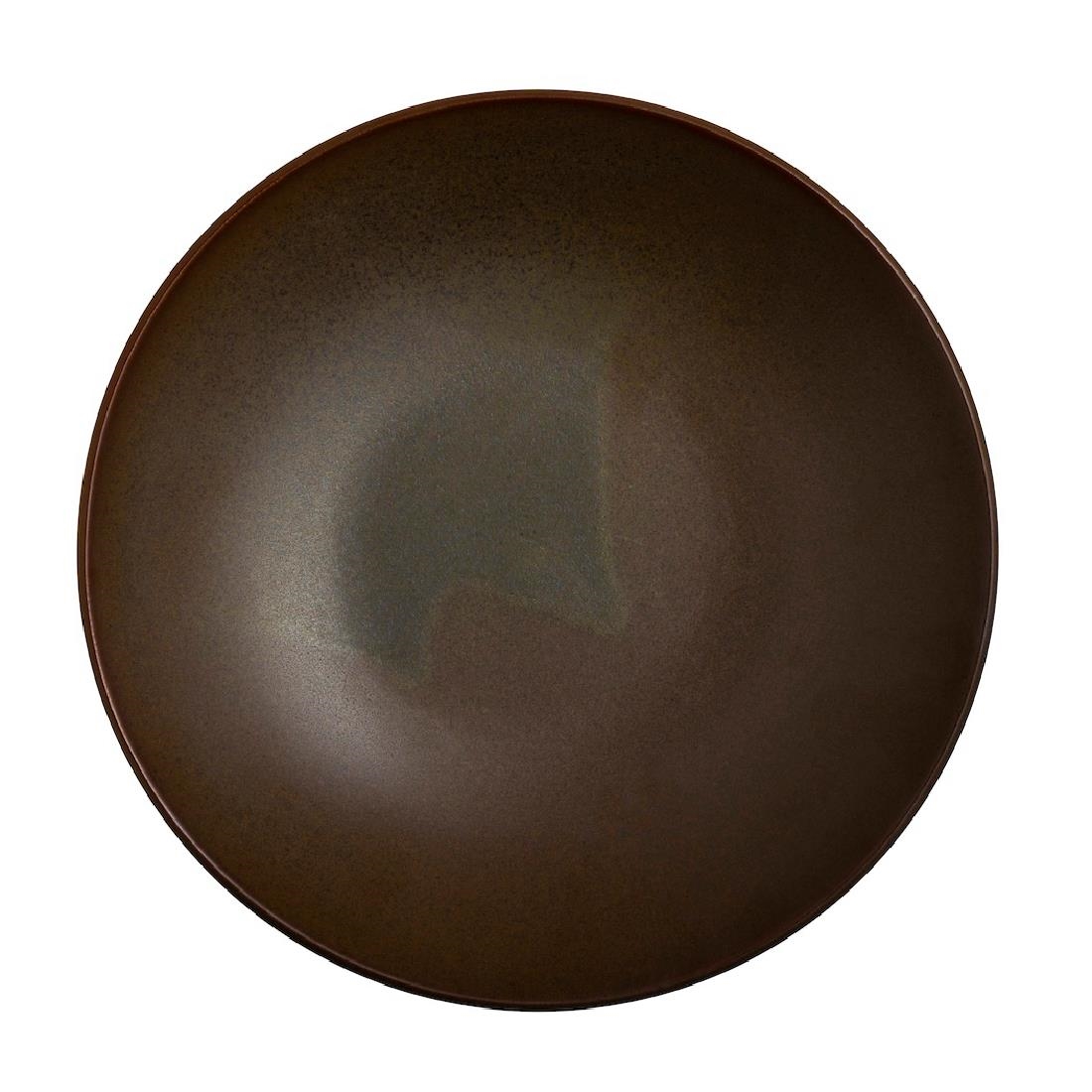 Steelite Off Grid Studio Fire Deep Coupe Plates Timber 235mm 24 Pack (VV5356)