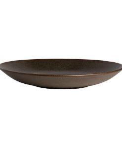 Steelite Off Grid Studio Fire Deep Coupe Plates Timber 280mm 12 Pack (VV5357)