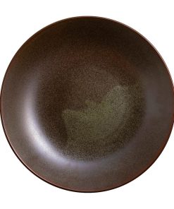Steelite Off Grid Studio Fire Deep Coupe Plates Timber 280mm 12 Pack (VV5357)