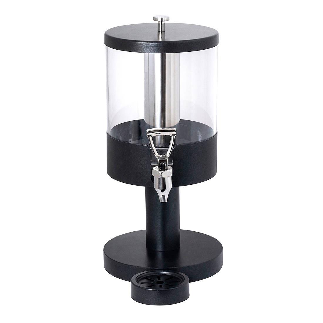 Steelite Creations Buffet Juice Dispenser Black 3.8Ltr (VV5360)