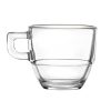 RCR Cristalleria Caffe Stackable Espresso Cups 80ml 12 Pack (VV5363)