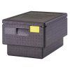 Cambro GoBox Full-Size Top Load 8 Deep Large Handles Black (BW010)