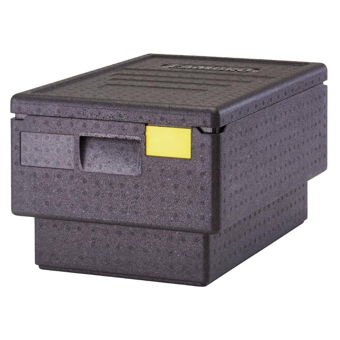 Cambro GoBox Full-Size Top Load 8 Deep Large Handles Black (BW010)