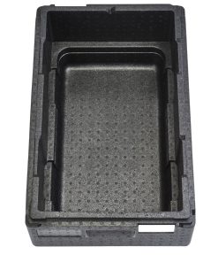 Cambro GoBox Full-Size Top Load 8 Deep Large Handles Black (BW010)