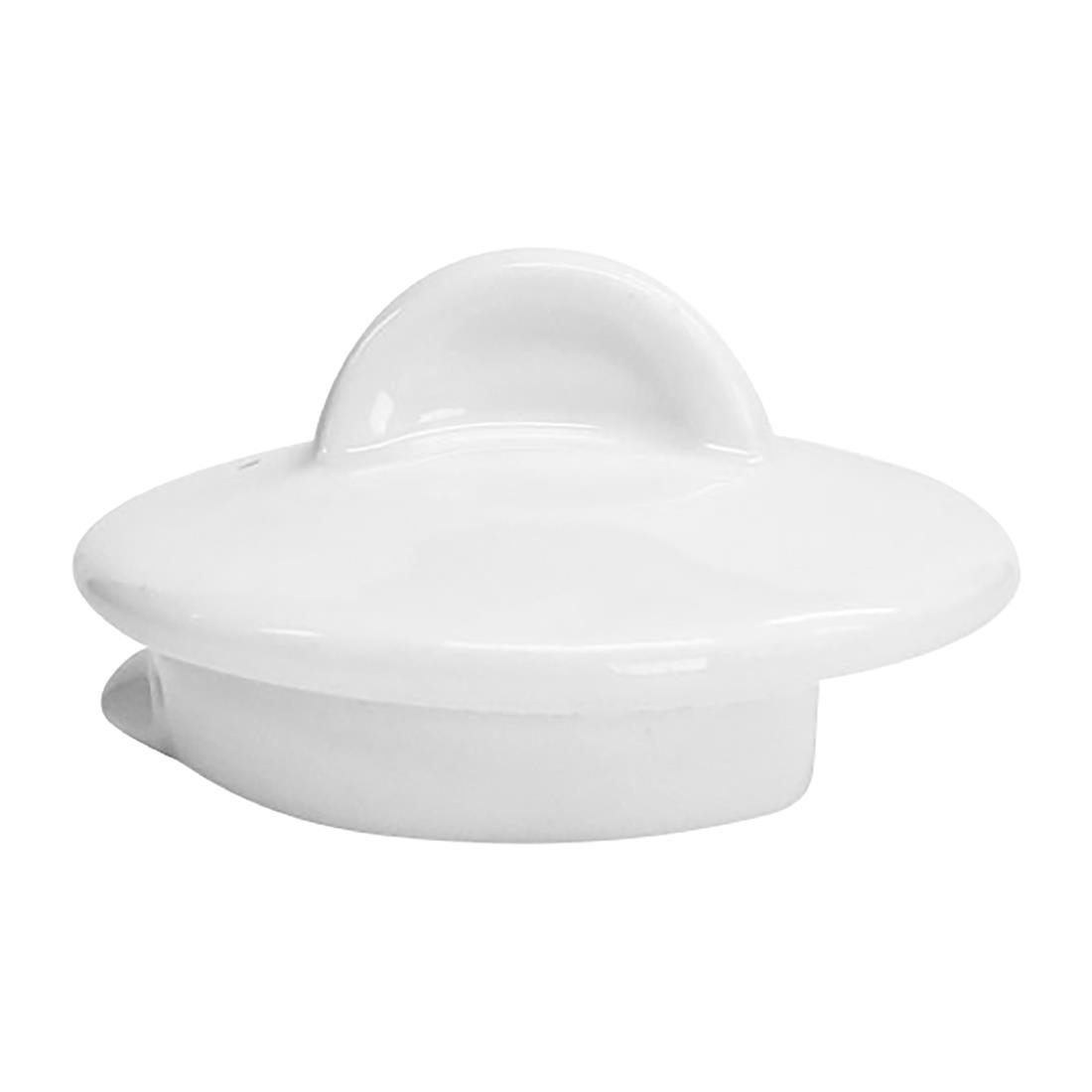 Lids For 426ml Churchill Alchemy White Teapots 6 Pack (CA005)