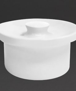 Lids For 426ml Churchill Whiteware Nova Teapots 6 Pack (CA874)