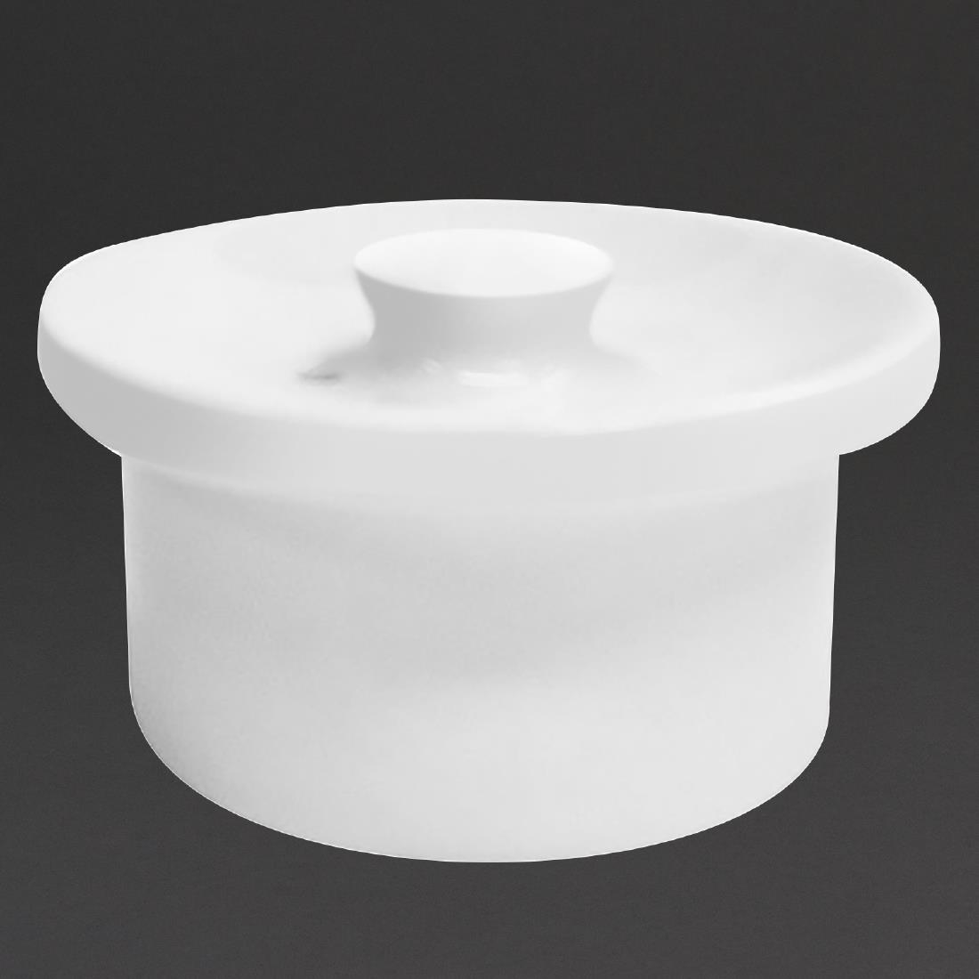 Lids For 426ml Churchill Whiteware Nova Teapots 6 Pack (CA874)