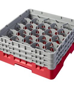 Cambro Camrack Red 20 Compartments - 174mm B2B (CZ206)