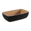 APS Frida Bowl Wood-Black - GN 1-4 265x165x75mm (DW062)