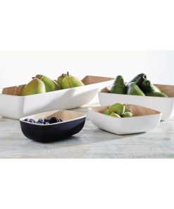 APS Frida Bowl Wood-Black - GN 1-4 265x165x75mm (DW062)