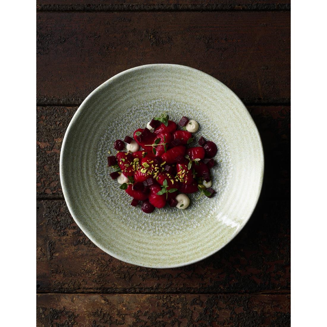 Dudson Harvest Grain Speckled Green Organic Coupe Bowl 279mm 12 Pack (DX867)