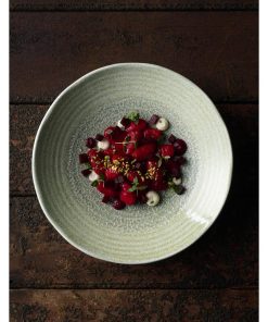 Dudson Harvest Grain Organic Coupe Bowls Speckled Green 250mm 12 Pack (DX868)
