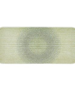 Dudson Harvest Grain Speckled Green Rectangular Plate 346 x 156mm 6 Pack (DX871)