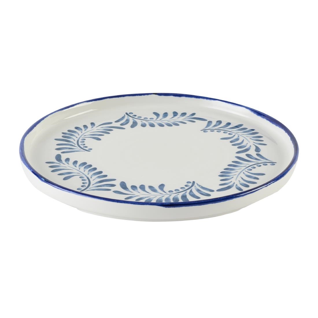 Dudson Harvest Mediterranean Terracotta Round Walled Plates 260mm 6 Pack (DX876)