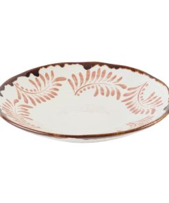Dudson Harvest Mediterranean Terracotta Organic Coupe Bowl 279mm 12 Pack (DX878)