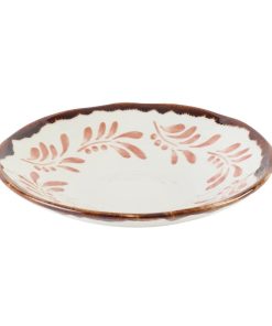 Dudson Harvest Mediterranean Terracotta Organic Coupe Bowl 210mm 12 Pack (DX880)