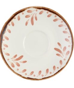 Dudson Harvest Mediterranean Terracotta Saucers 118mm 12 Pack (DX884)