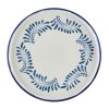 Dudson Harvest Mediterranean Round Walled Plates Blue 260mm 6 Pack (DX885)