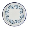 Dudson Harvest Mediterranean Blue Round Walled Plate 210mm 6 Pack (DX886)