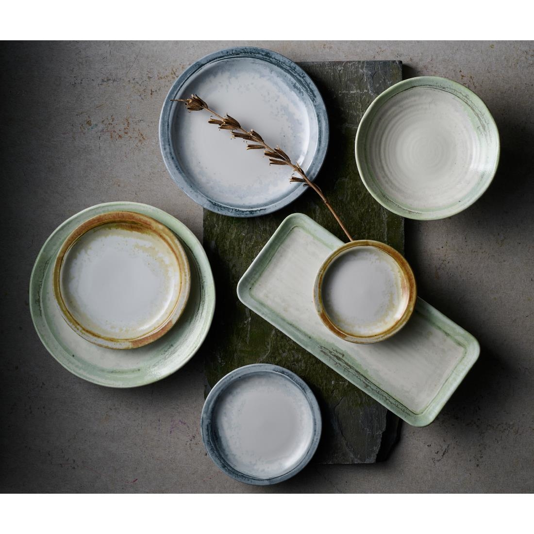 Dudson The Makers Collection Finca Flint Organic Coupe Bowls 250mm 12 Pack (DX892)