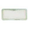 Dudson The Makers Collection Finca Flint Rectangular Plate 346 x 156mm6 Pack (DX893)