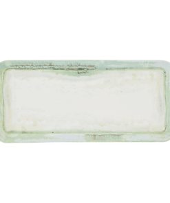 Dudson The Makers Collection Finca Flint Rectangular Plate 346 x 156mm6 Pack (DX893)